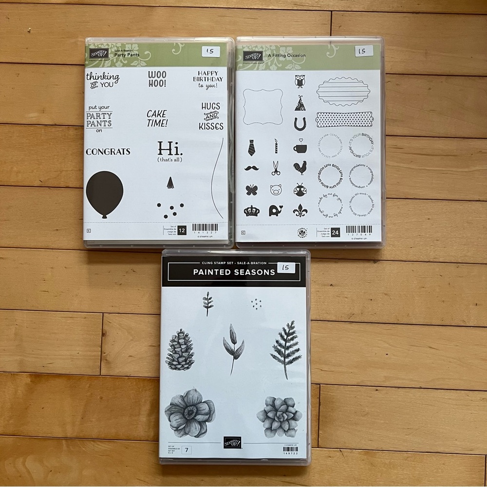 Lot of Stampin’ Up stamp sets